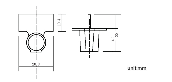 Twist Type Plastic Meter Seal Twist Type Plastic Meter Seal