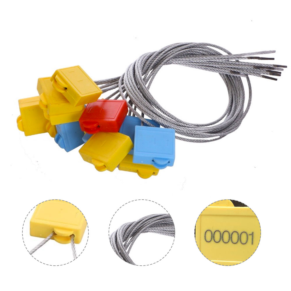 Double lock wire seal