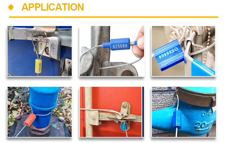 Double lock wire seal