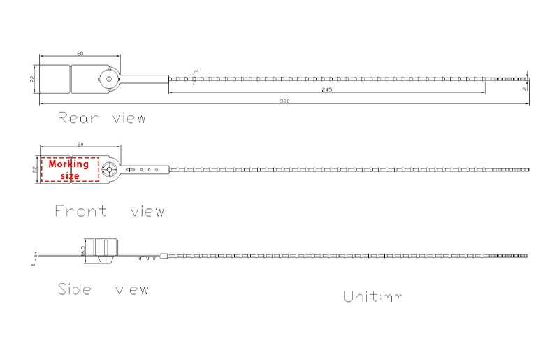 Plastic Truck Seals Plastic Truck Seals