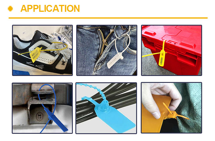 Mail bag plastic seal Mail bag plastic seal