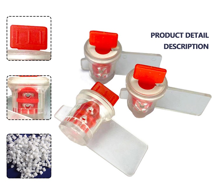 Anti-tamper Twist Transparent Meter seal Anti-tamper Twist Transparent Meter seal