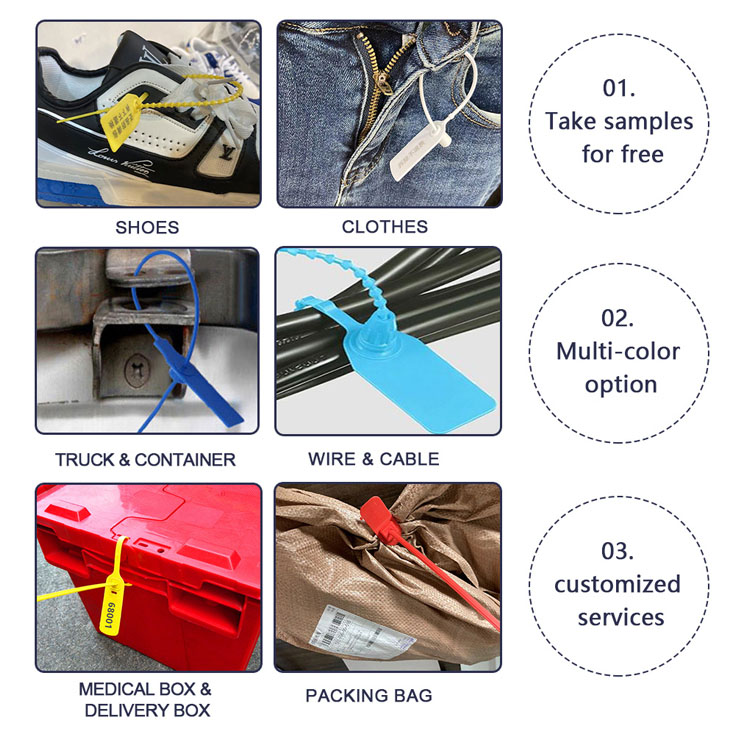 Plastic Tamper Evident Seals