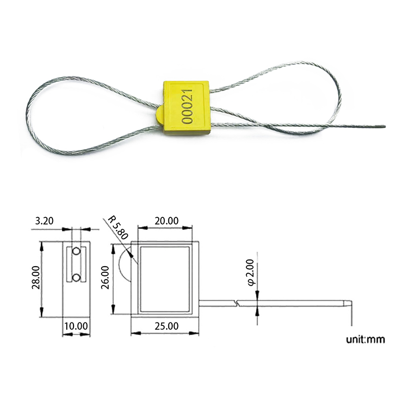 S002 Tamper-Evident Cable Seals S002 Tamper-Evident Cable Seals